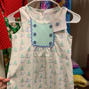 Shrimp and Grits girls 7/8 dress